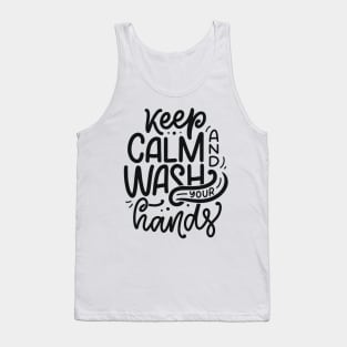 Keep Calm & Wash Your Hands | Social Distancing Tank Top